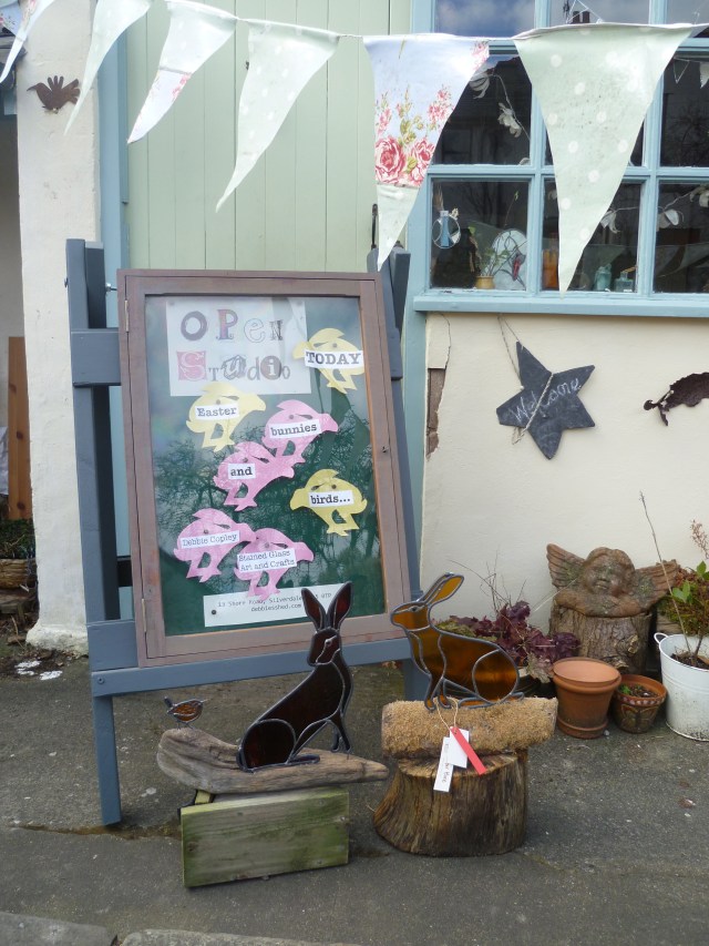 bunnies and birds 'Open Shed' P1020236