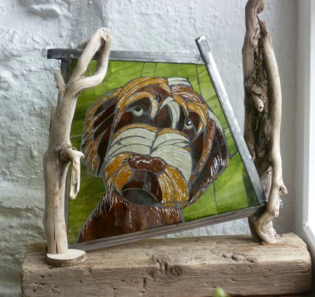 Tilly in her driftwood frame Image